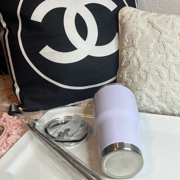 THERMAL CUP W/STRAWS - Picture 6 of 8